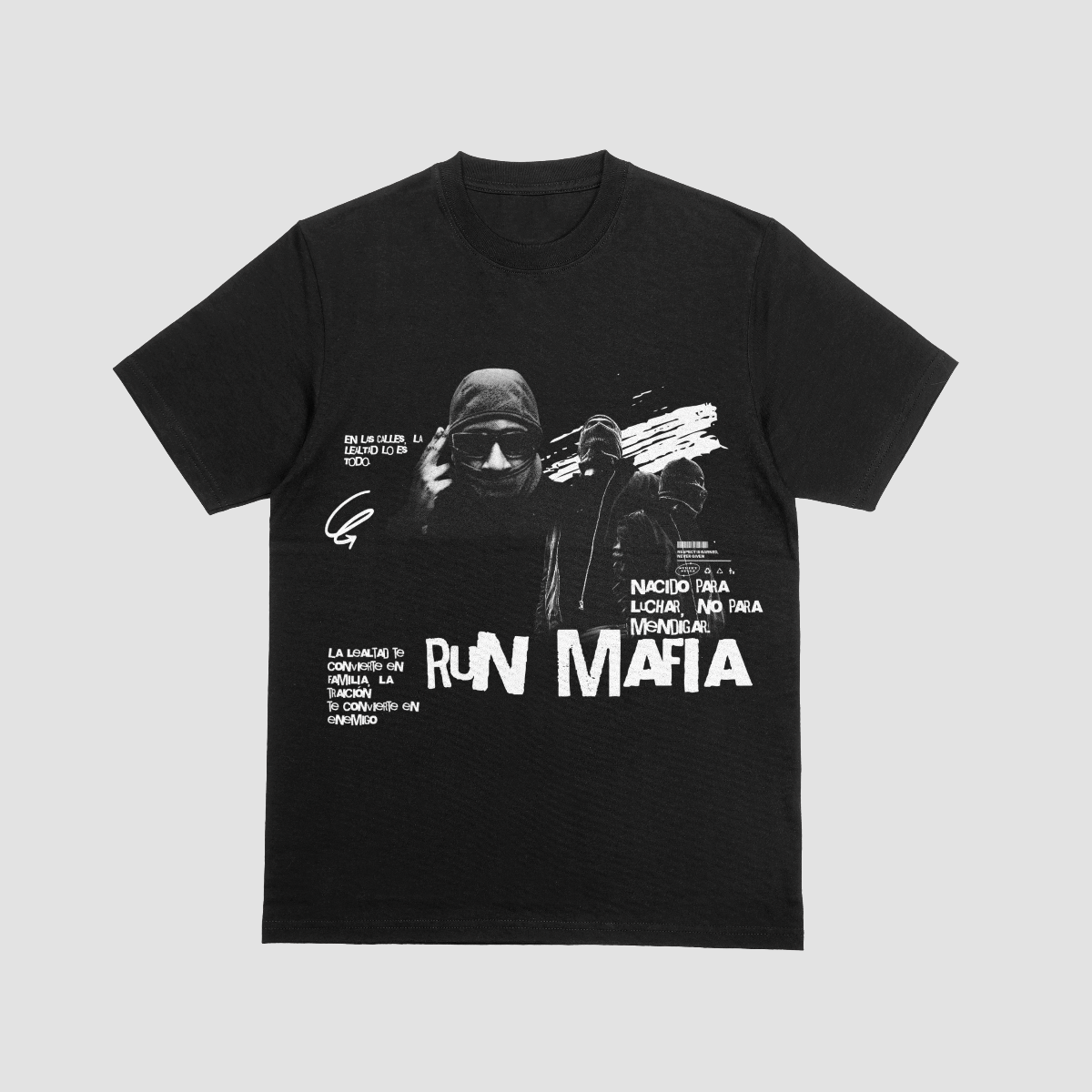 Camiseta Run Mafia ganster